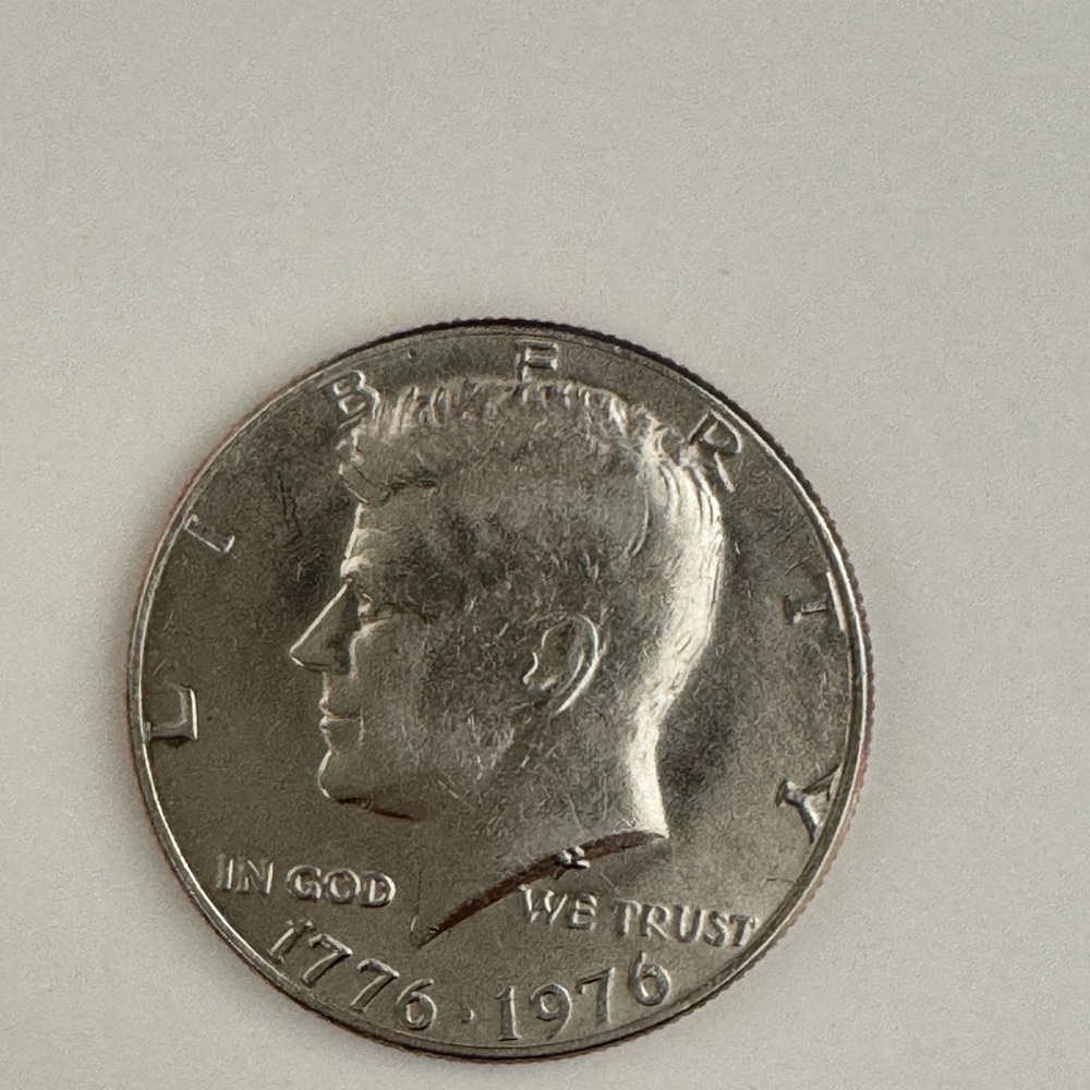 Bicentennial Kennedy Half Dollar Coin